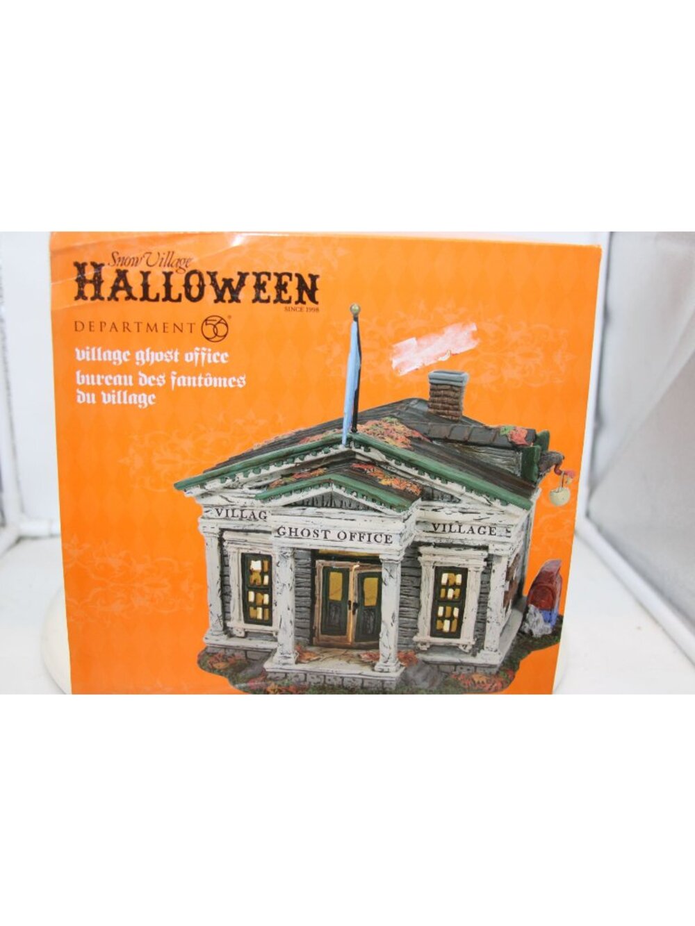 Dept 56 Halloween Village - Village Ghost Office